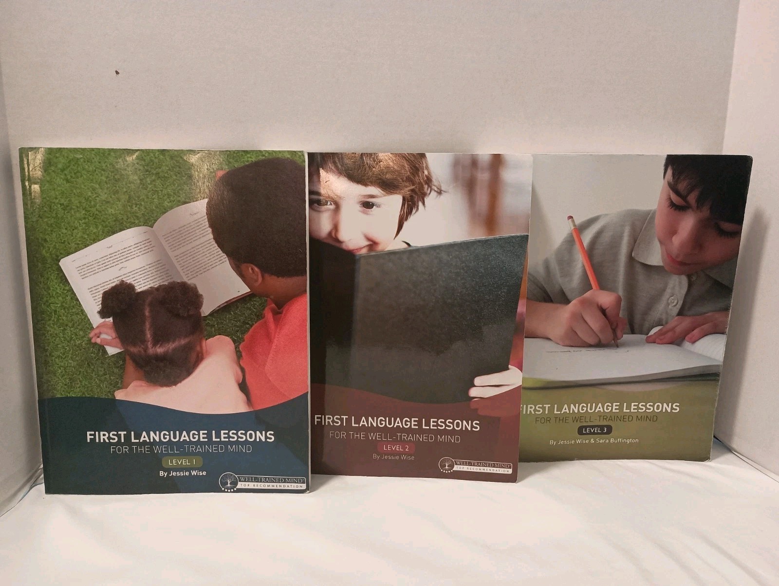 First Language Lessons for the Well-Trained Mind, Levels 1-3, by Jessie Wise