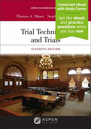 Trial Techniques and Trials (Aspen – Paperback, by Mauet Thomas A.; – Good