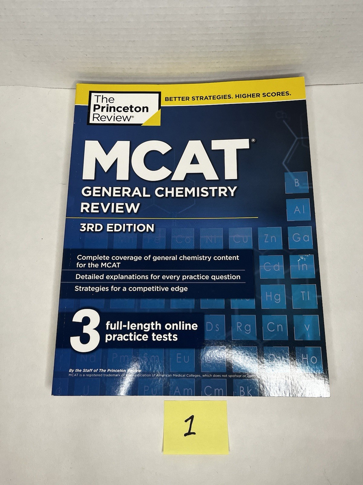 The Princeton Review MCAT Subject Review Complete Box Set 3rd Edition Lot 1