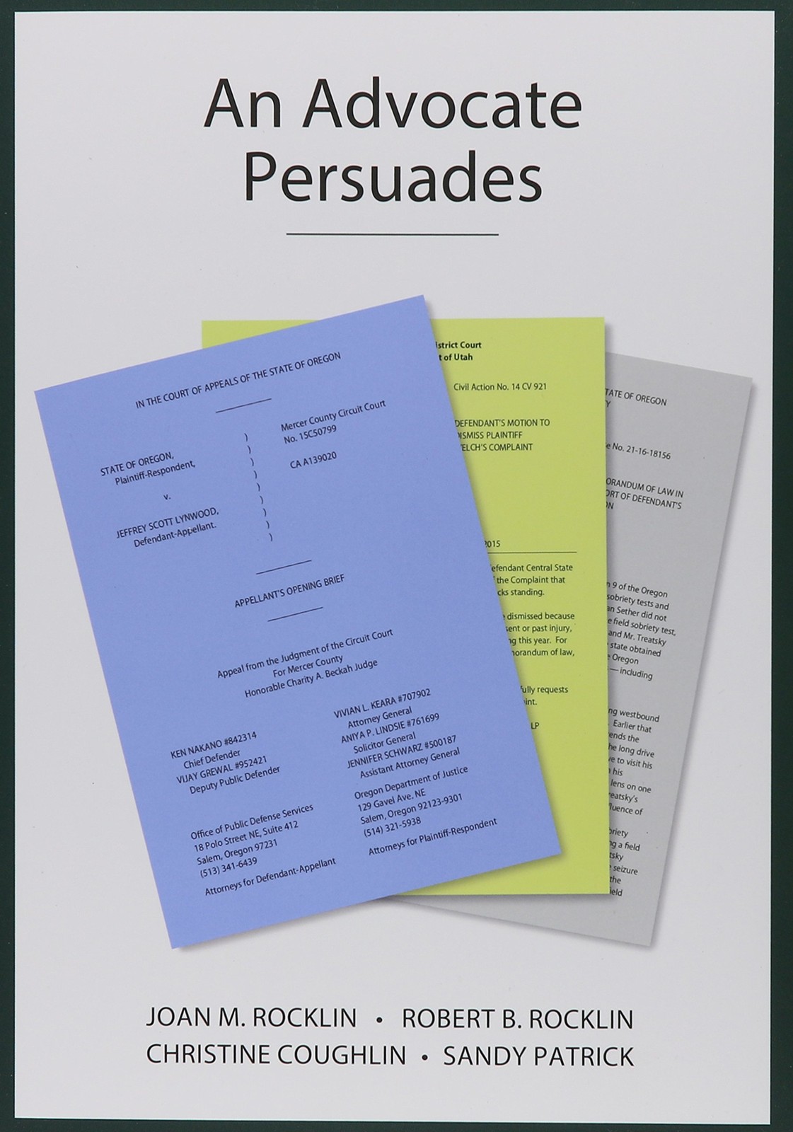 An Advocate Persuades – paperback Rocklin, Joan|Rocklin, Robert|Patrick, San…