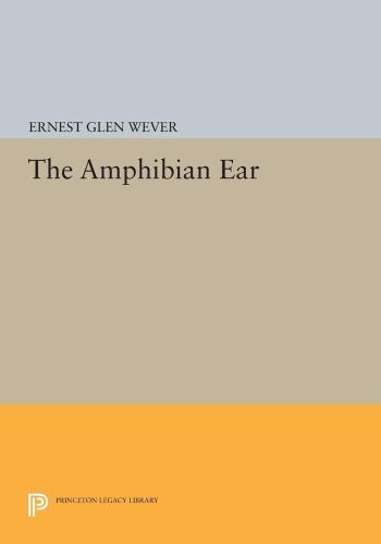 Amphibian Ear, Paperback by Wever, Ernest Glen, Like New Used, Free shipping …