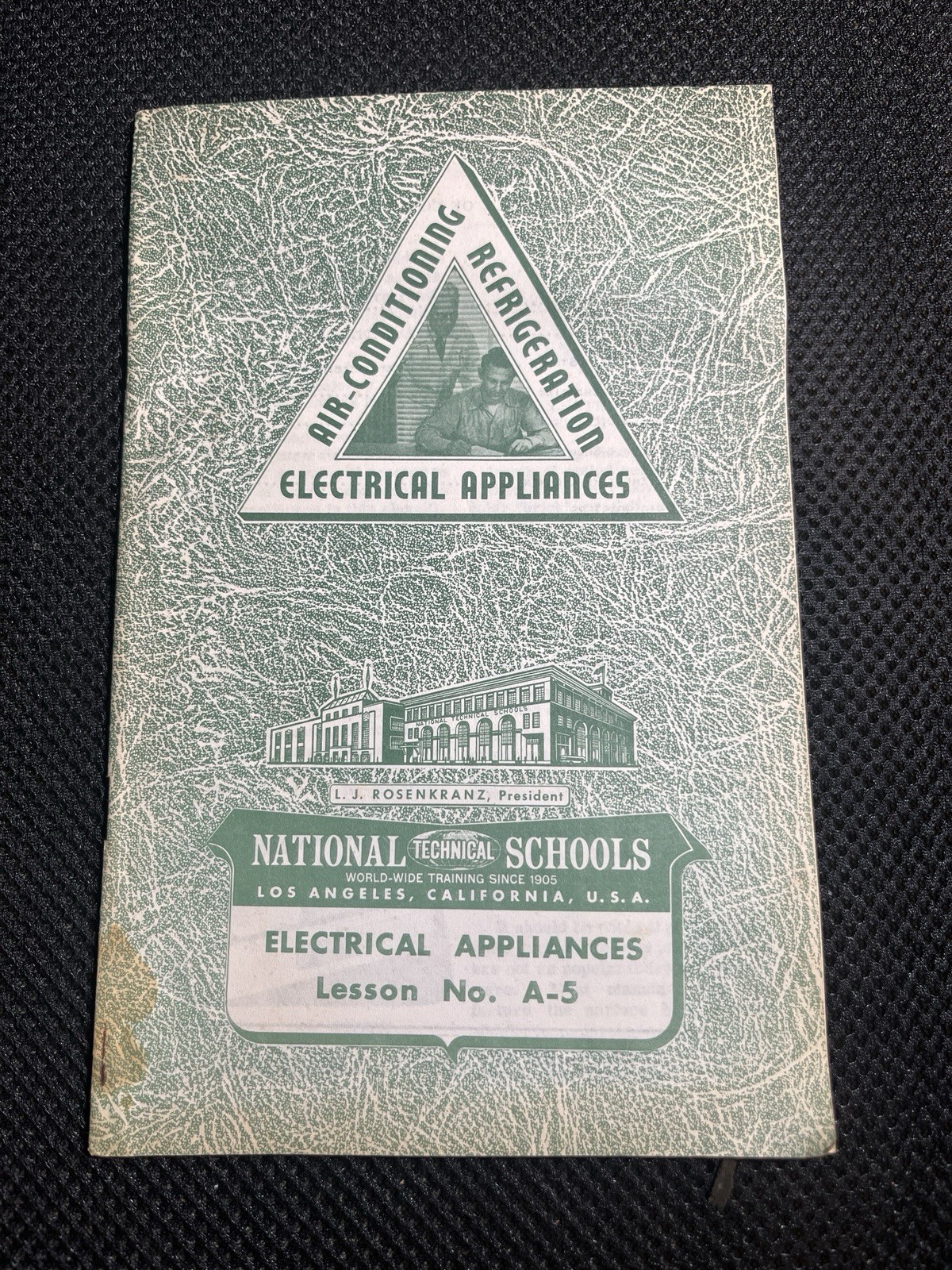 1959 National Technical Schools Electrical Appliance Lesson A-5