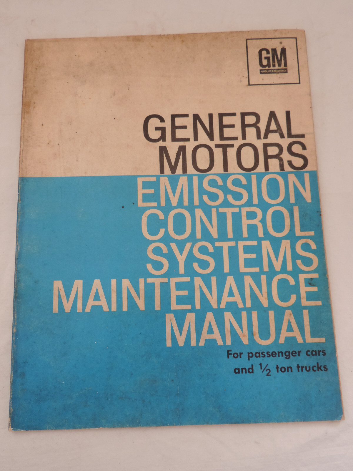 1972 General Motors Emission Control Systems Maintenance Manual
