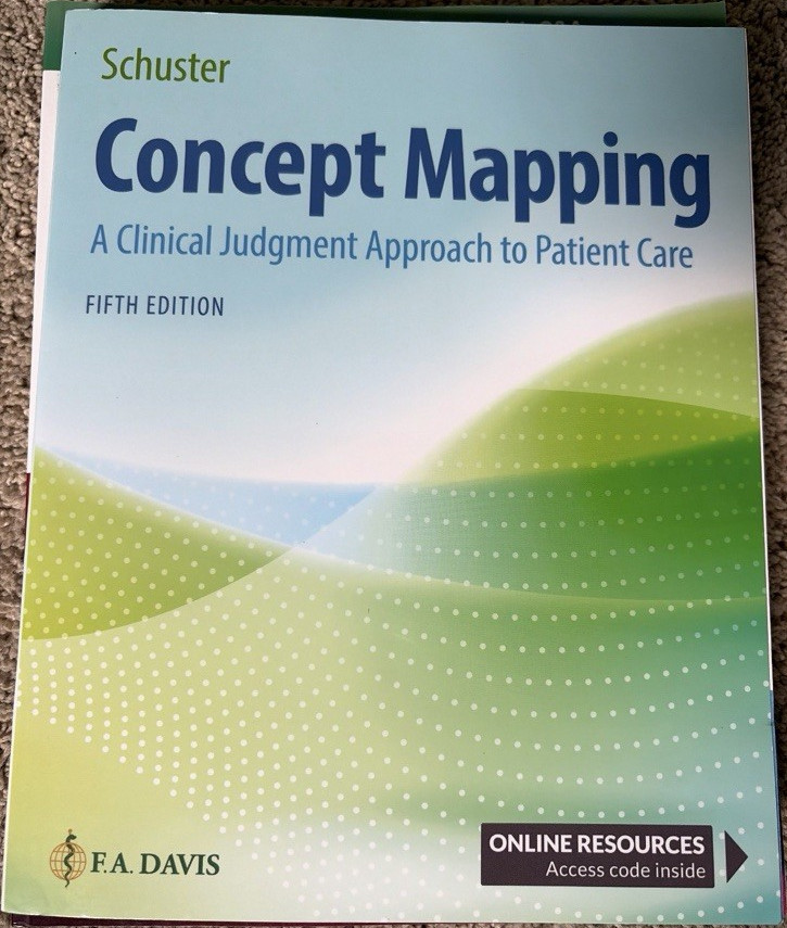 Schuster Concept Mapping Clinical Judgment Patient Care 5th Ed PB +Online