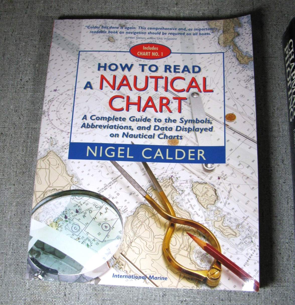 How to Read a Nautical Chart 2nd Edition by Nigel Calder-Includes Chart #1-NICE!