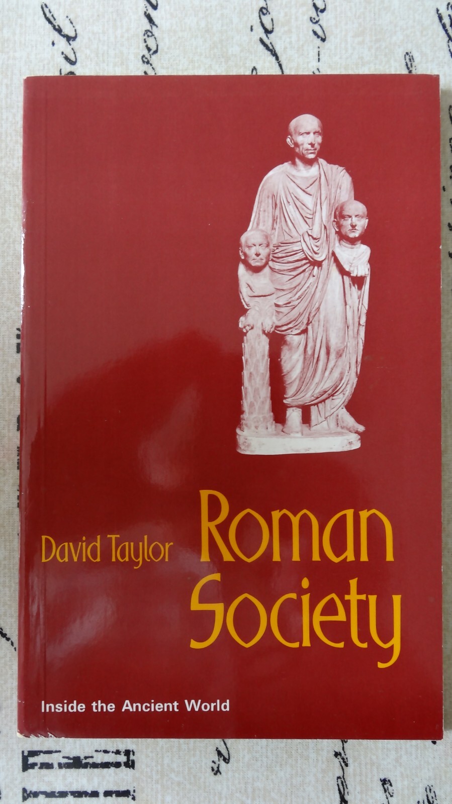 David Taylor: Roman Society – paperback (BUY2+1FREE)