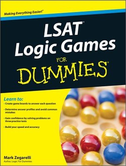 LSAT Logic Games for Dummies (Paperback or Softback)