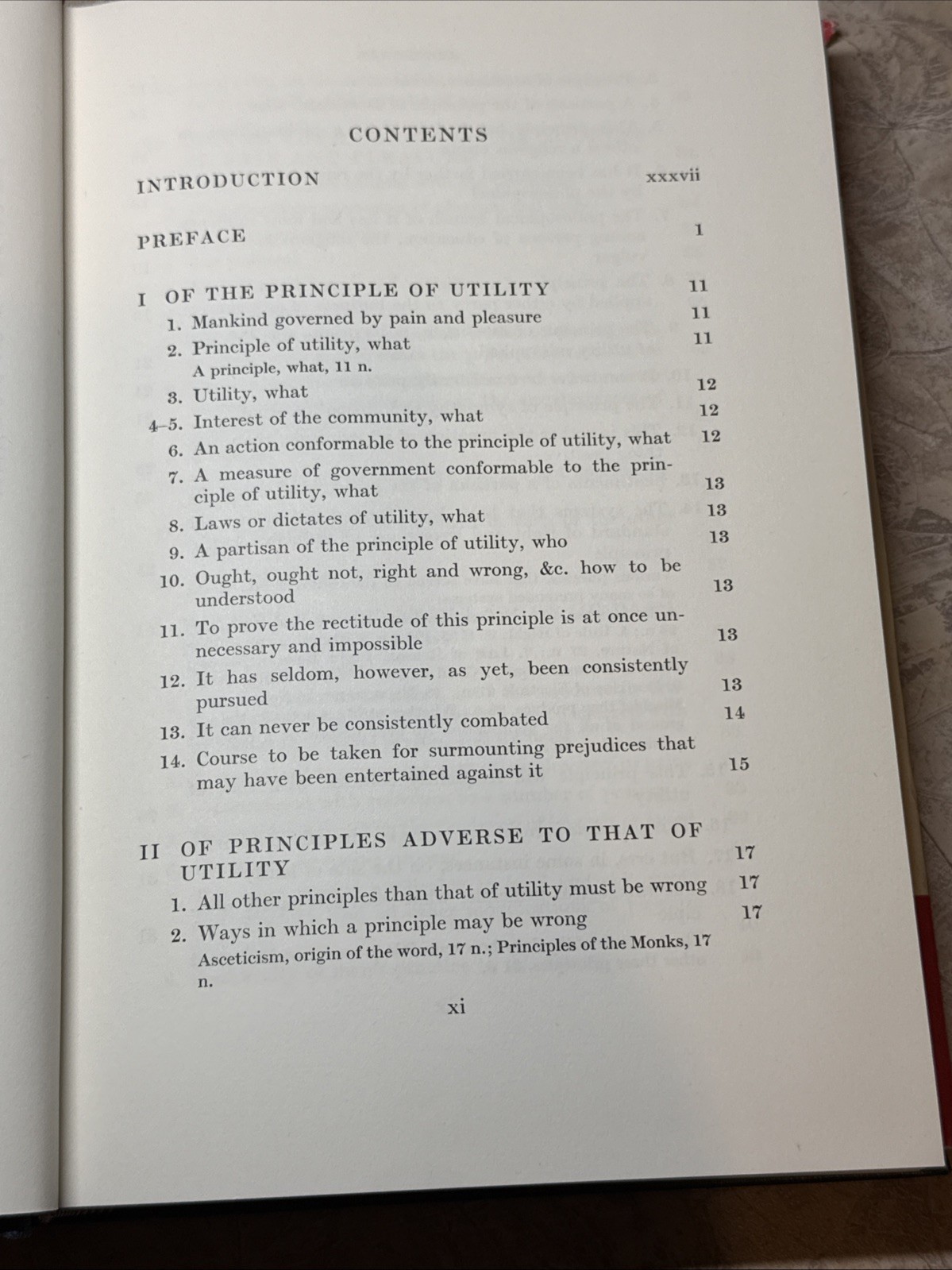 Jeremy Bentham 1970 An Intro to the Principles of Morals & Legislation HC DJ