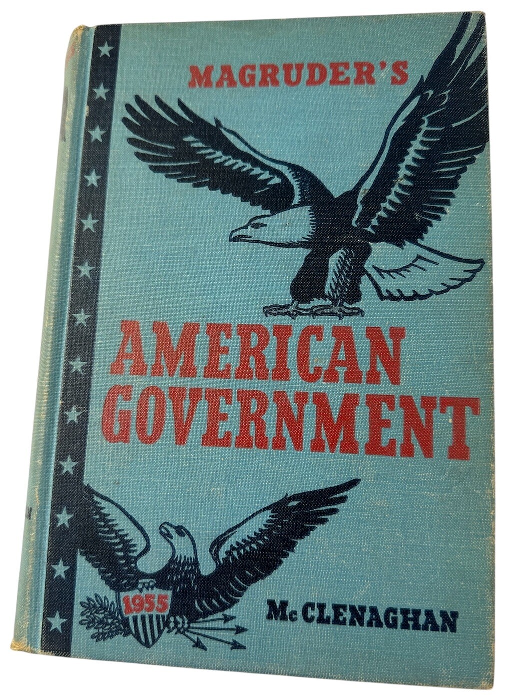 Magruder’s American Government Book 1955 by McClenaghan Hardback Vintage