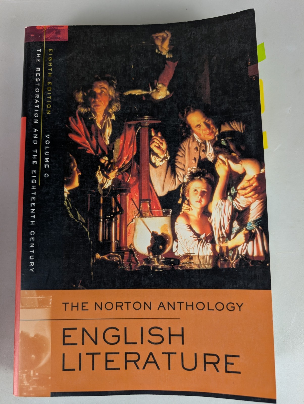 Norton Anthology of English Literature 8th Ed. Major Authors and Vol A B C D E F