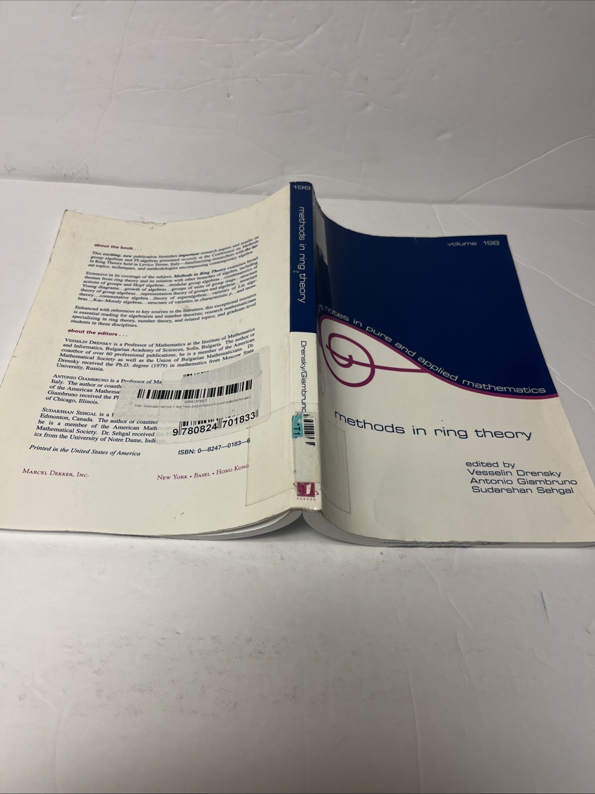 Matrix-Analytic Methods in Stochastic Models, Paperback by Chakravarthy, vol 198