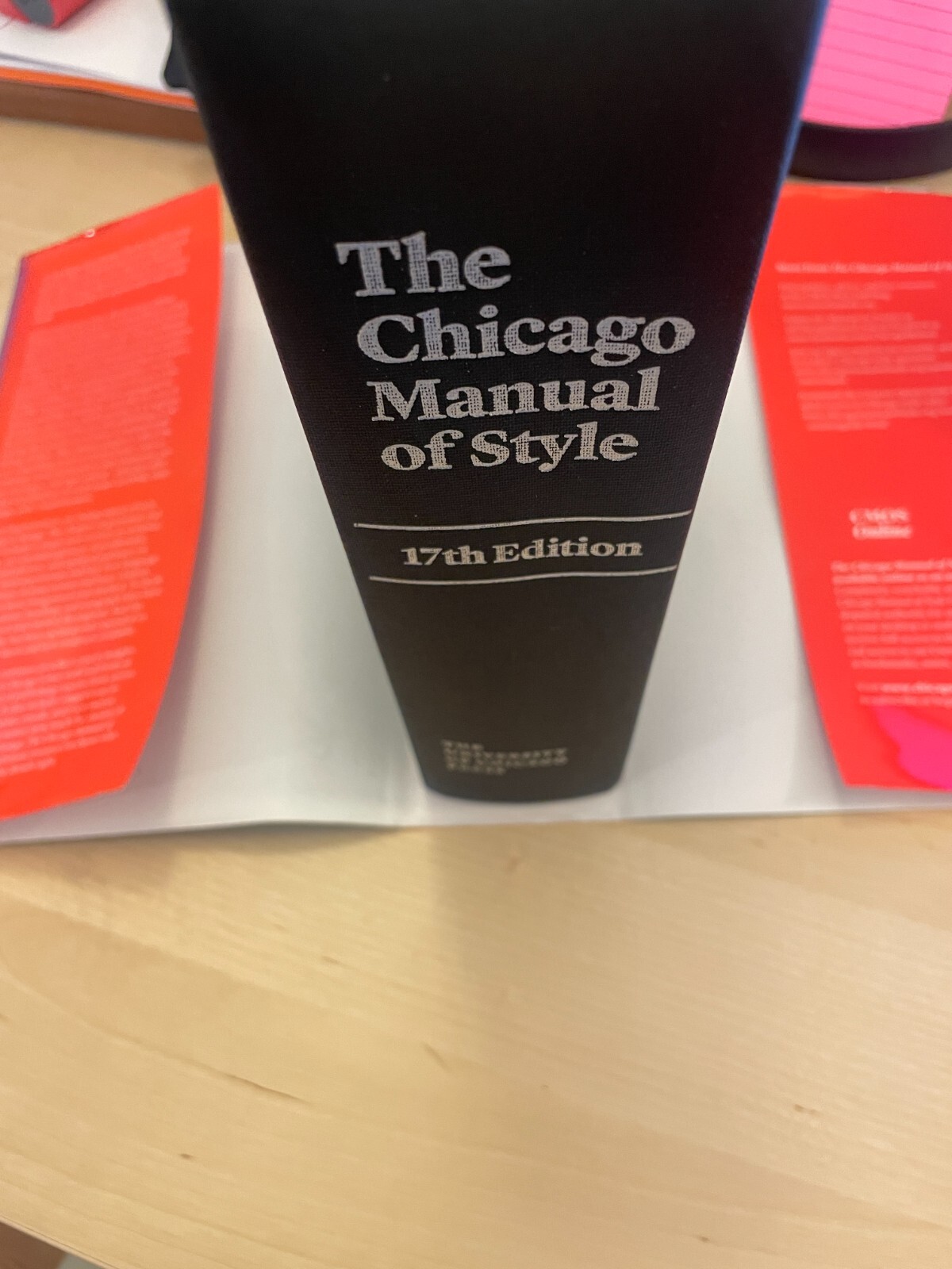 Chicago Manual of Style, 17th Edition | Hardcover | Like New