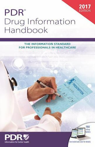 2017 PDR Drug Information Handbook by P. D. R. PDR Staff (2016, Trade Paperback)
