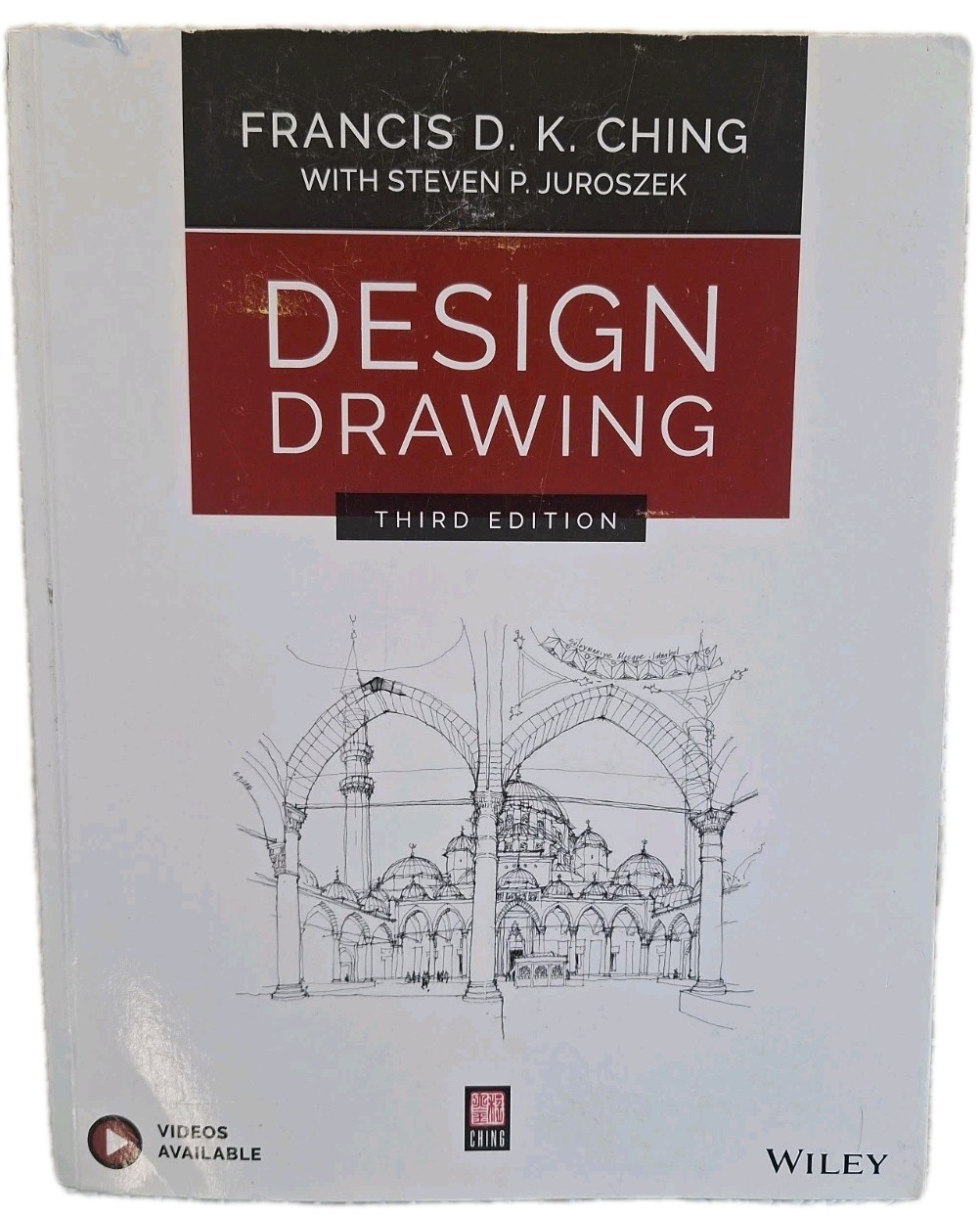 Design Drawing 3rd Edition by Francis D.K. Ching (English) Paperback Used Cond.