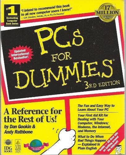 PCs for Dummies (3rd Edition) – Paperback By Gookin, Dan – VERY GOOD