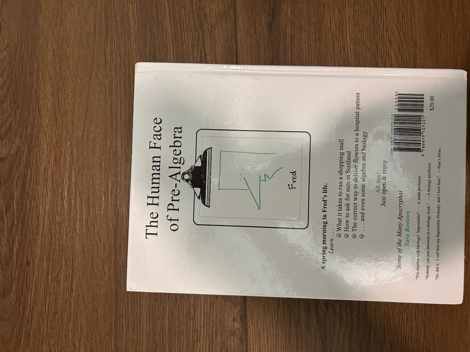 Life of Fred Pre-Algebra 1 with Biology by Stanley F. Schmidt PhD Hardcover