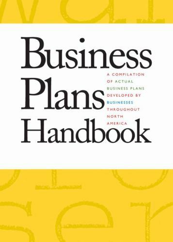 Business Plans Handbook, , 9780787620776