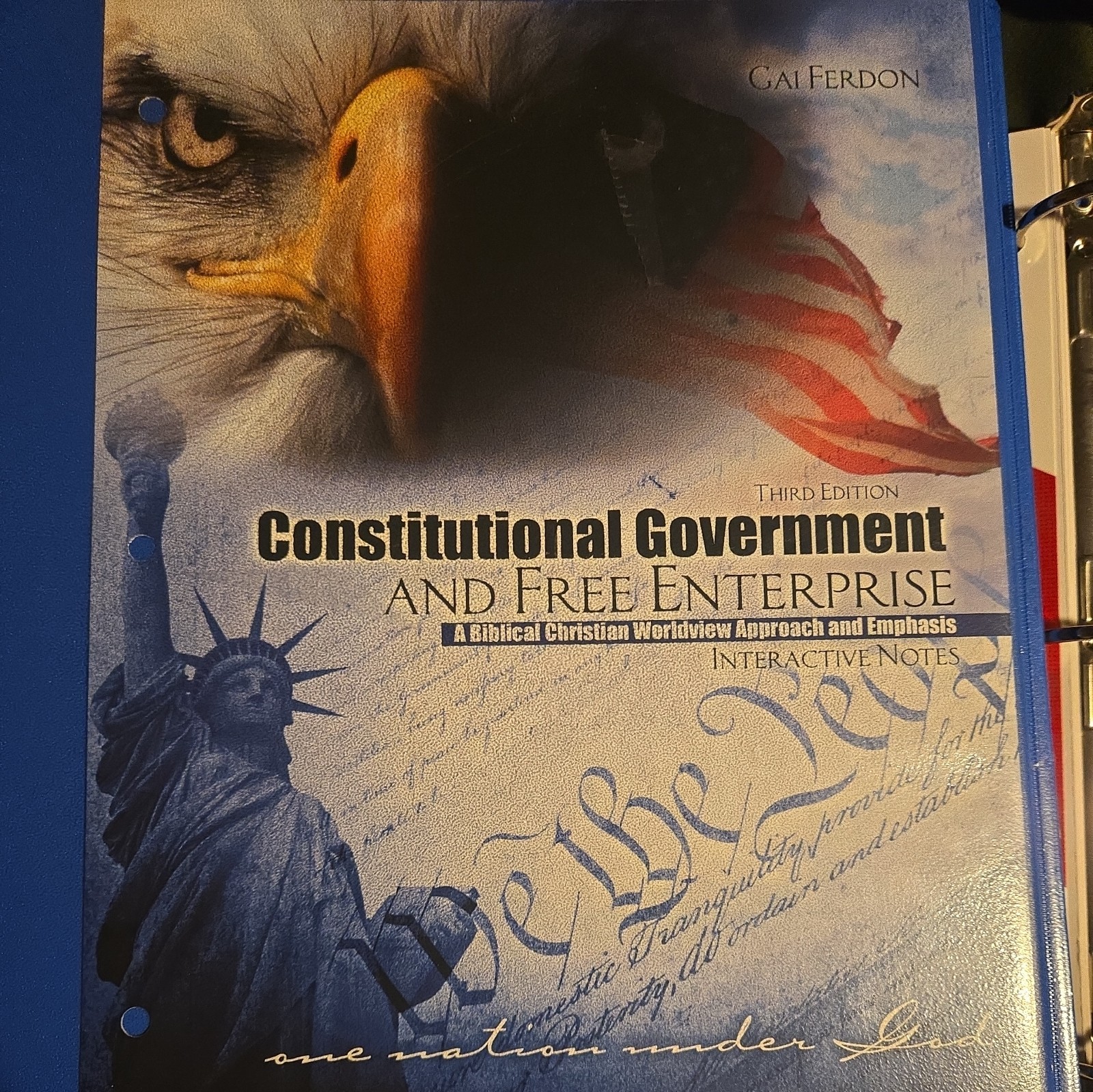 Constitutional Government and Free Enterprise: a Biblical Christian Worldview…