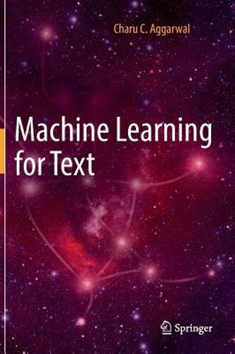 Machine Learning for Text by Charu C Aggarwal: New