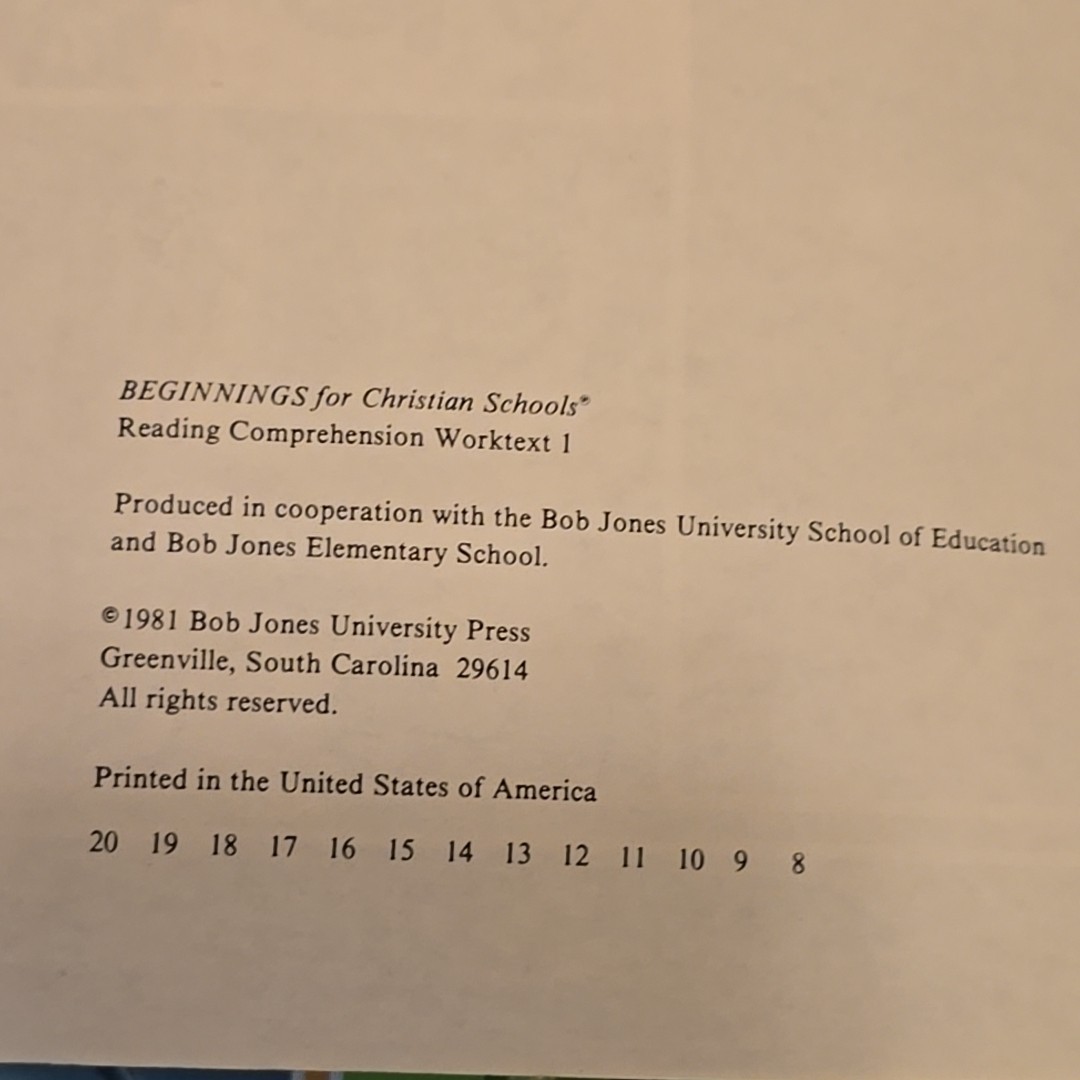 10 English Skills Reading for Christian Schools & Teachers Edition