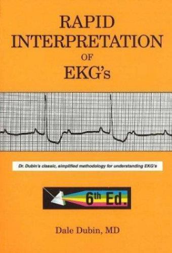 Rapid Interpretation of EKG’s : An Interactive Course, Paperback by Dubin, Da…