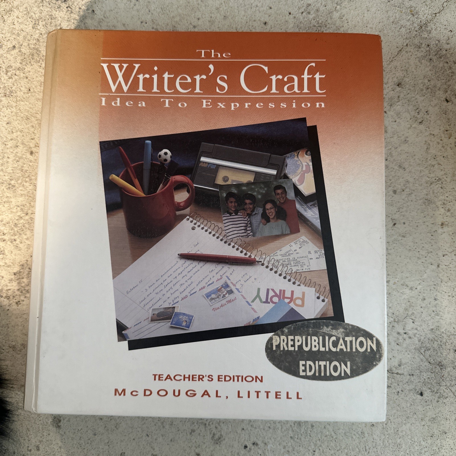 The Writers Craft- Idea To Expressions- Republication Edition- McDougal Littell