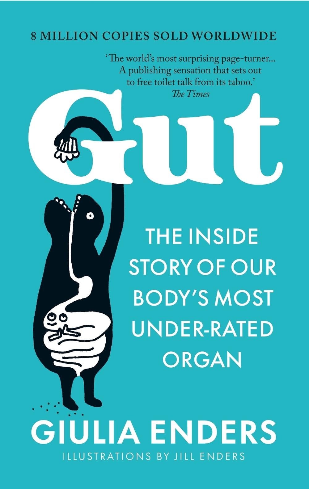 Gut: The 8-million-copy #1 bestseller by Giulia Enders Paperback Book