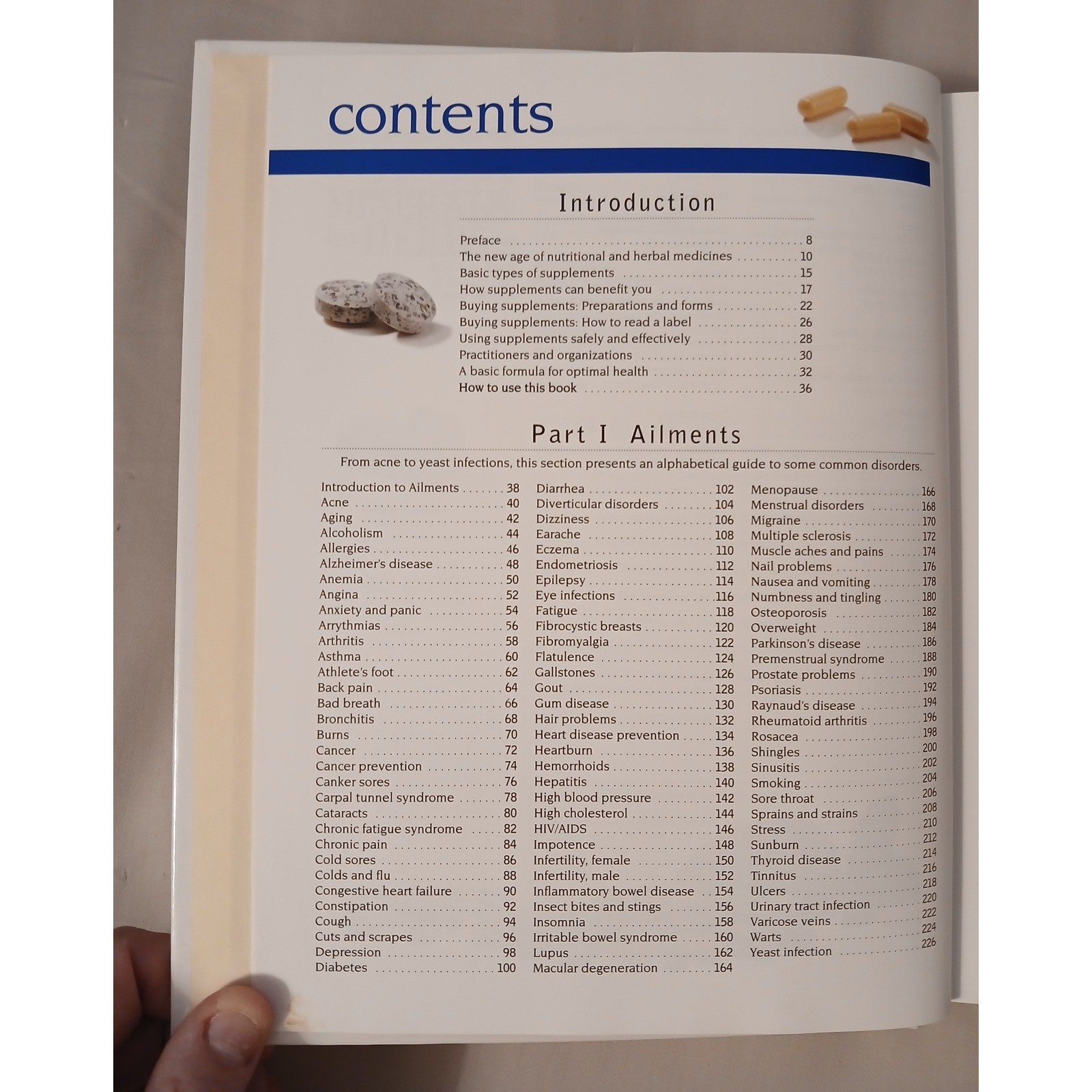 Healing Power of Vitamins, Minerals and Herbs : A-Z Guide Hard Cover Book #B40