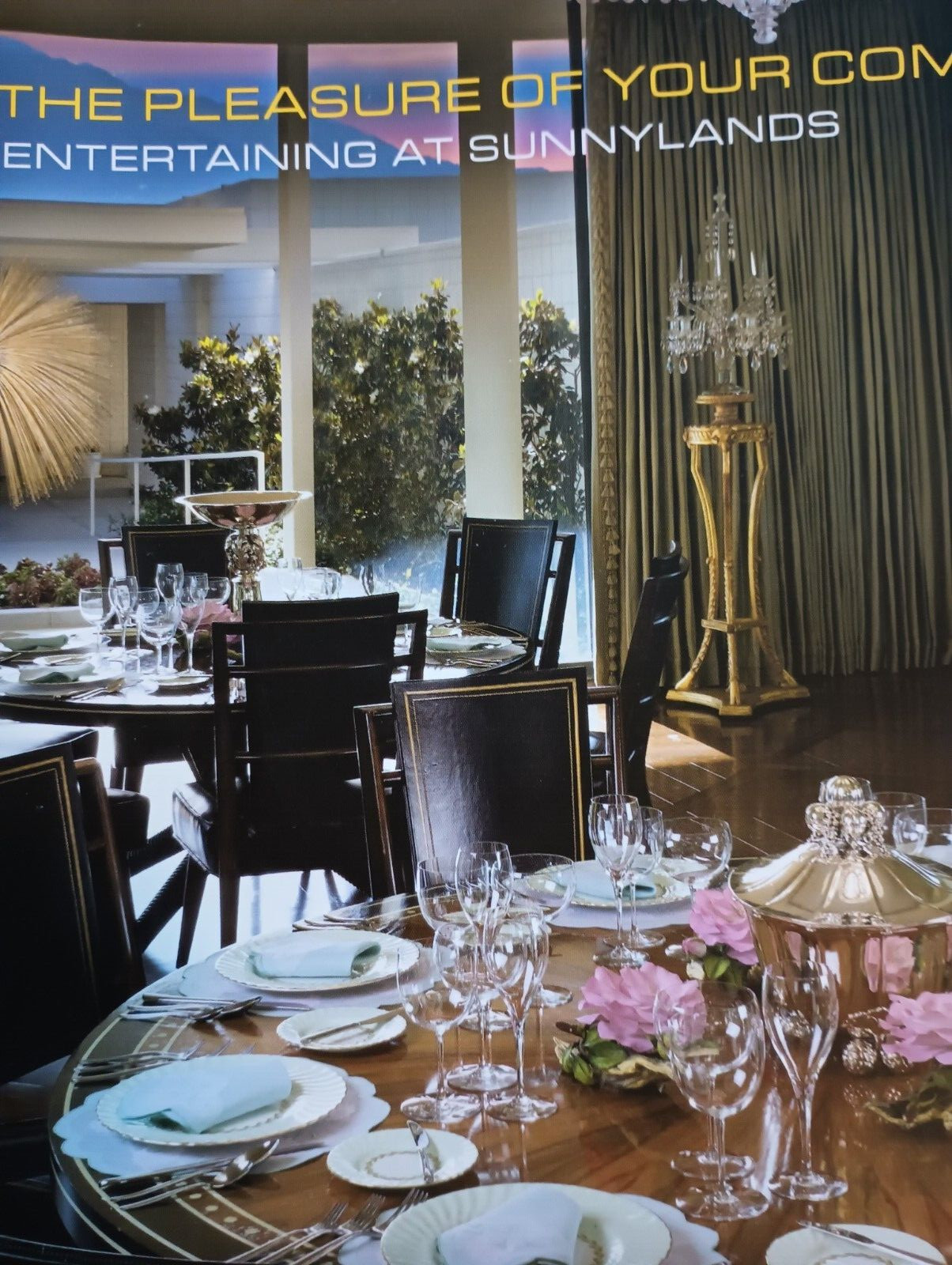Art and Nature: The Gardens and Sunnylands & The Pleasure of Your Company