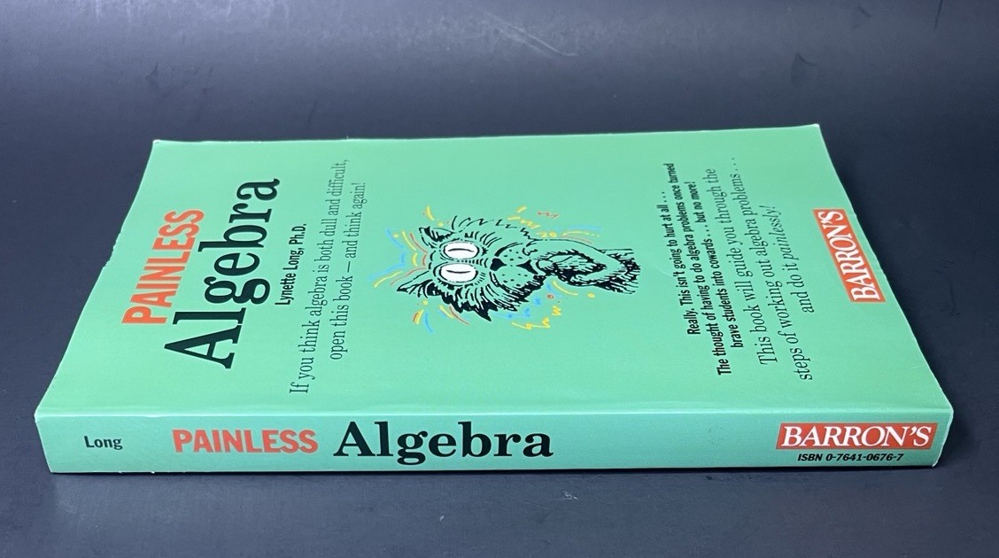 Barron’s Painless Ser.: Painless Algebra by Lynette Long (1998, Trade Paperback)
