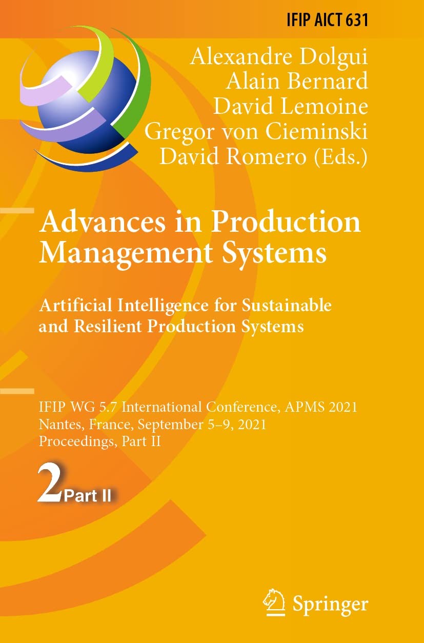 Advances in Production Management Systems. Artificial Intelligence for Sustainab