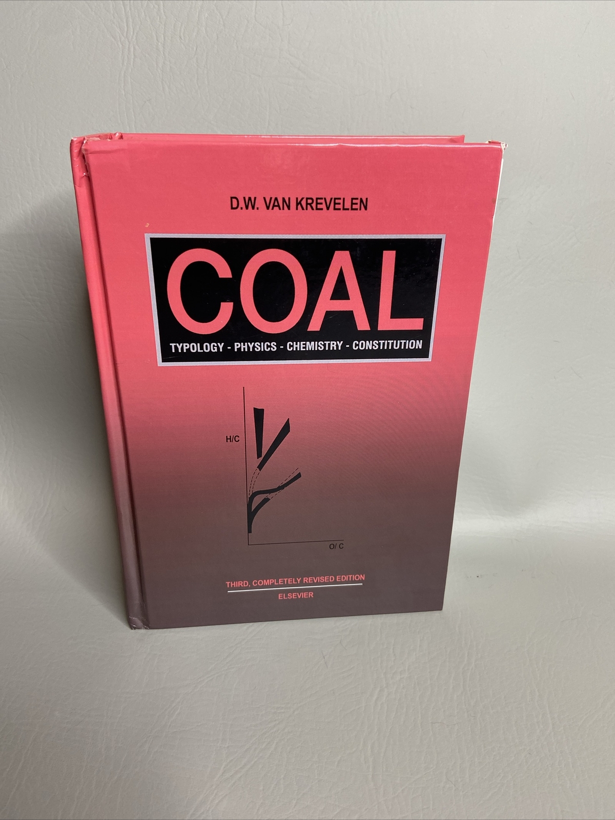 Coal Typology Physics Chemistry Constitution by D.W. Van Krevelen Hardback Book