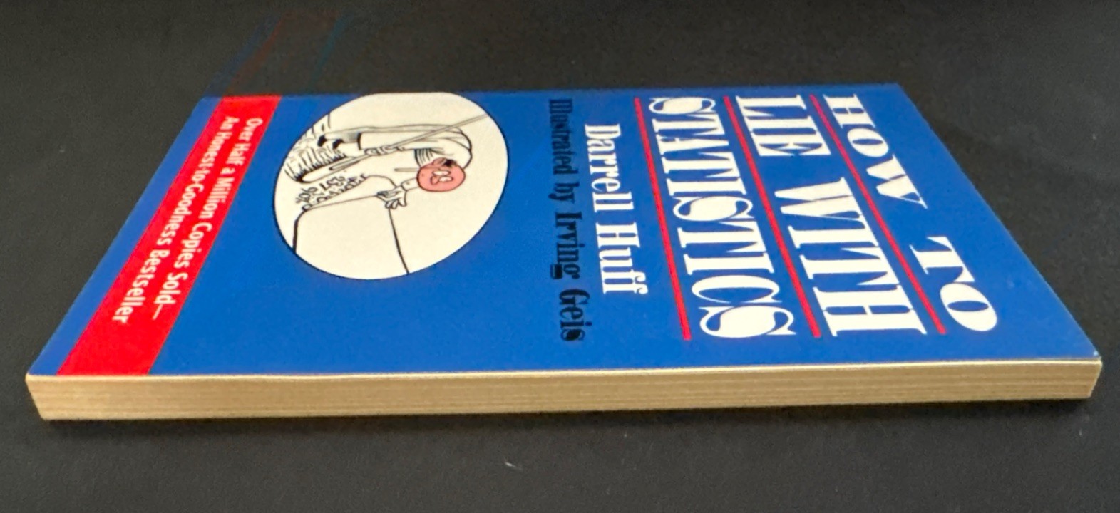 How to Lie with Statistics by Darrell Huff (1993, Trade Paperback)