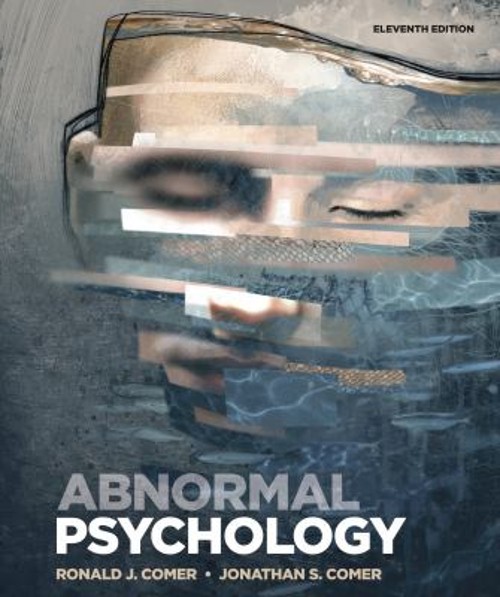 Abnormal Psychology Paperback Ronald, Comer, Jonathan Comer