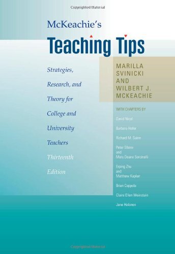 Mckeachie’s Teaching Tips by Marilla Svinicki