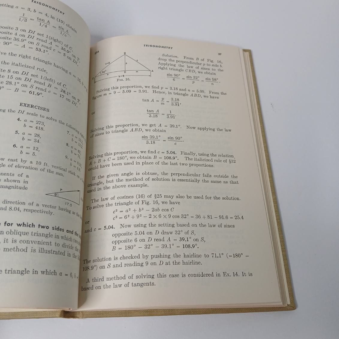 Keuffel + Esser K&E Slide Rules Jet-Log & Decitrig An Instruction Manual 1955 HB
