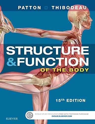 Structure & Function of the Body – Paperback, by Patton PhD Kevin – Acceptable w