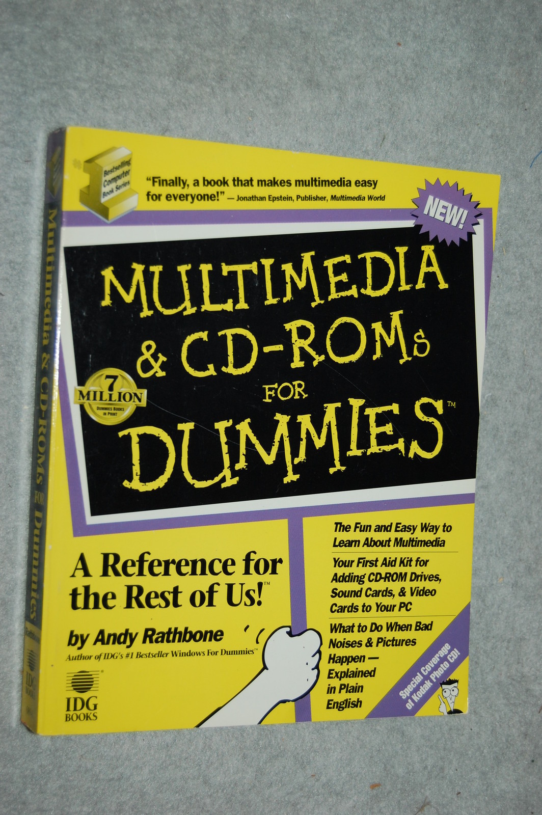 Multimedia and CD-ROMs for Dummies by Andy Rathbone (1994, …