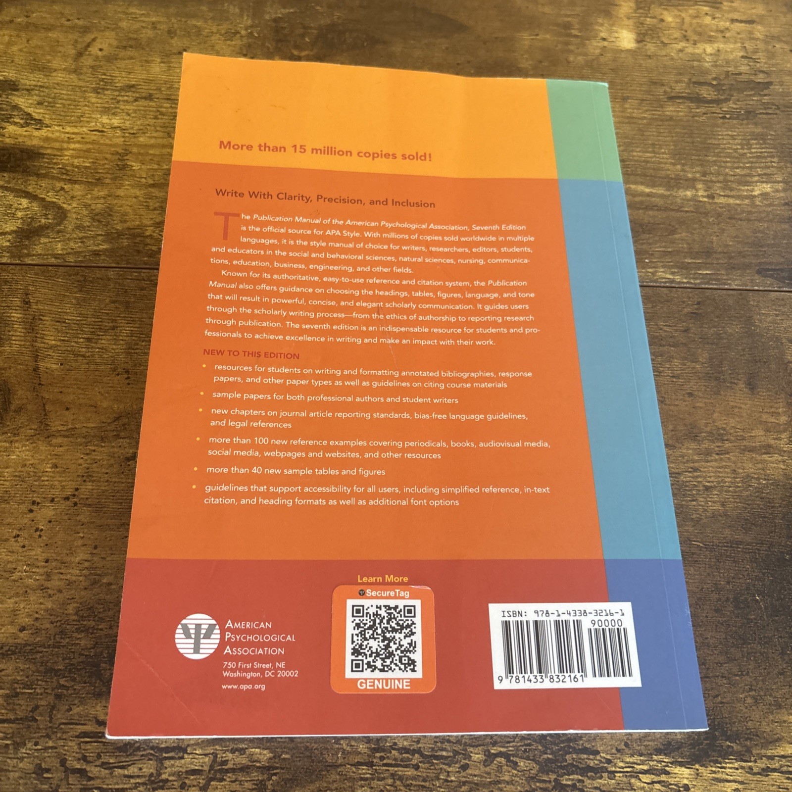 Publication Manual (OFFICIAL) 7th Edition of the American Psychological…