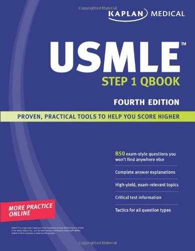 Kaplan Medical USMLE Step 1 Qbook – Paperback, by Kaplan – Very Good