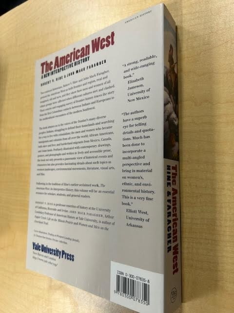 The LaMar Series in Western History Ser.: American West : A New Interpretive…