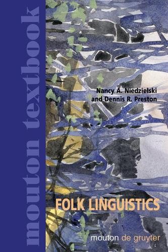 Nancy A. Niedzielski Dennis R. Preston Folk Linguistics (Paperback) (UK IMPORT)