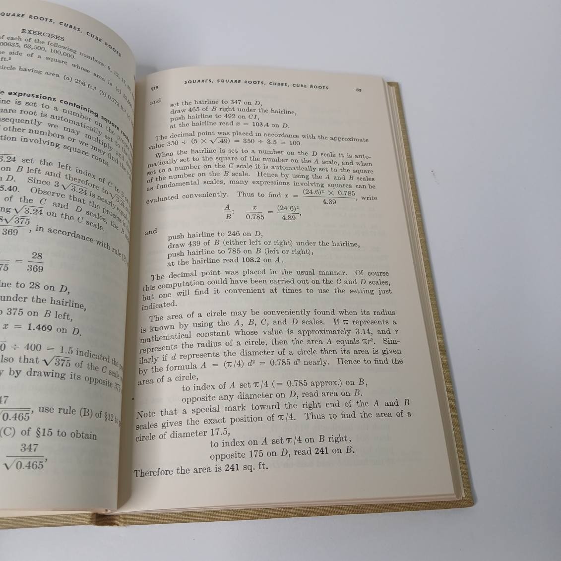 Keuffel + Esser K&E Slide Rules Jet-Log & Decitrig An Instruction Manual 1955 HB
