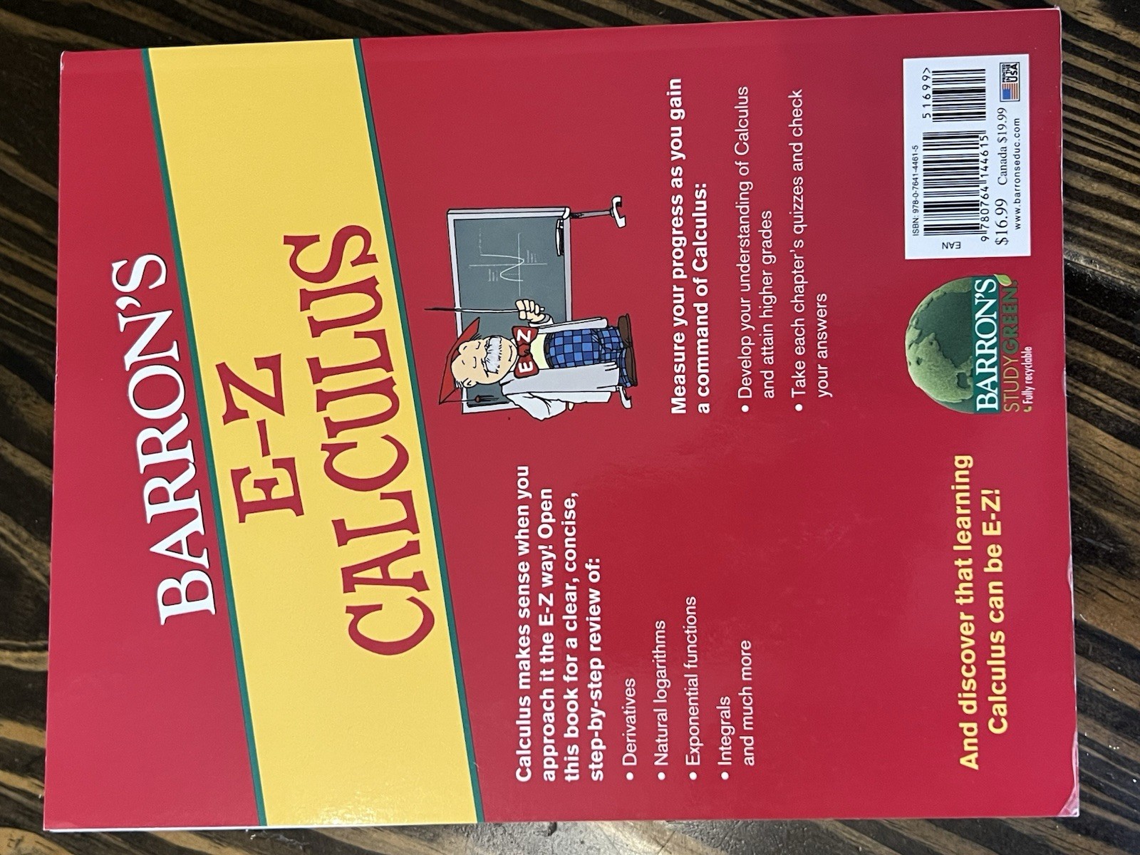 Barron’s Easy Way Ser.: E-Z Calculus by Douglas Downing (2010, Trade Paperback)