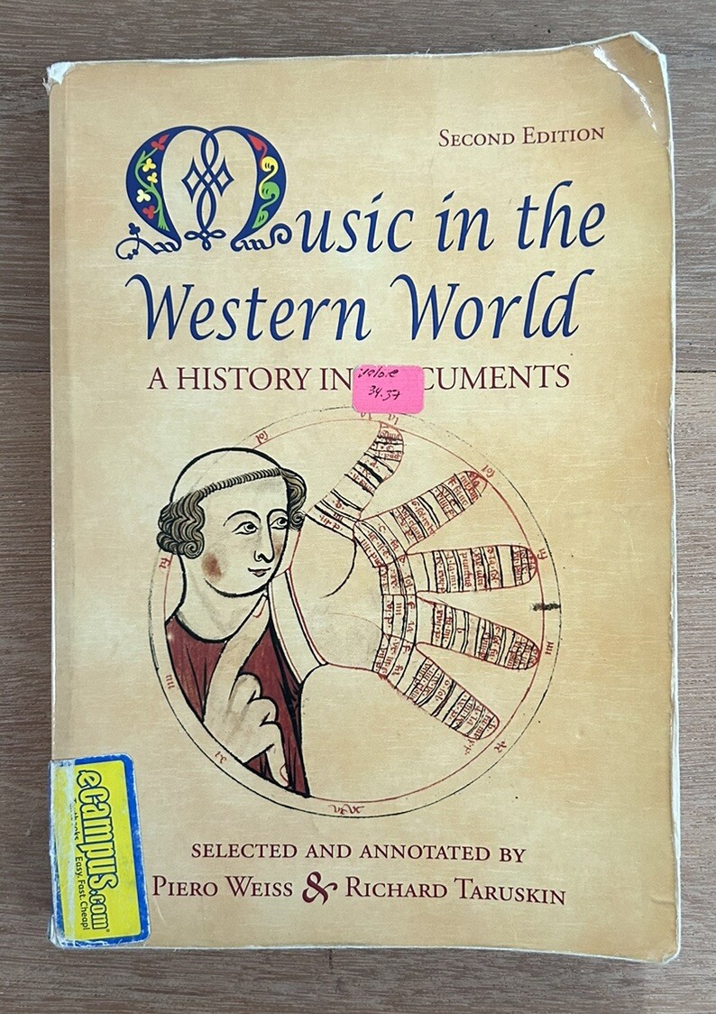 Music in the Western World: A History in Documents by Weiss & Taruskin (2nd Ed.)