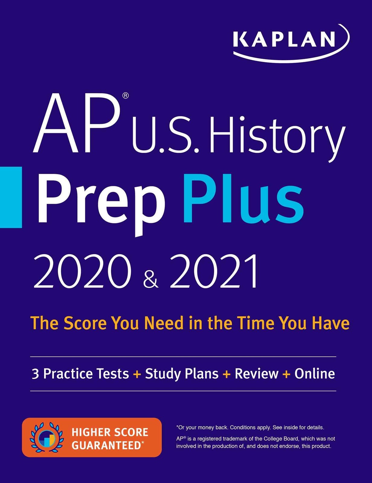 AP U.S. History Prep Plus 2020 & 2021: 3 Practice Tests + Study Plans + Revi…