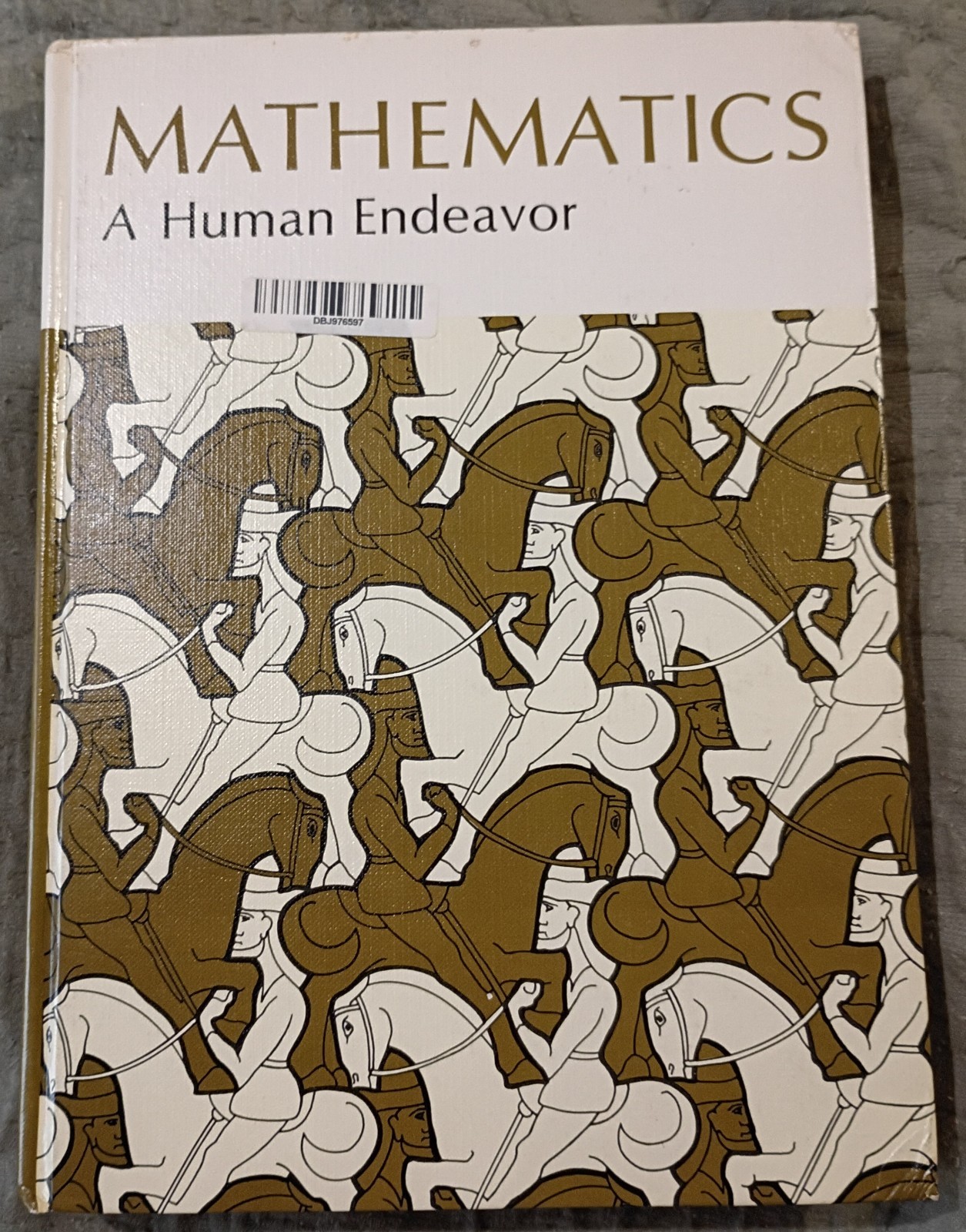 Mathematics: A Human Endeavor by Harold R Jacobs (hardcover, 1970) EUC VTG