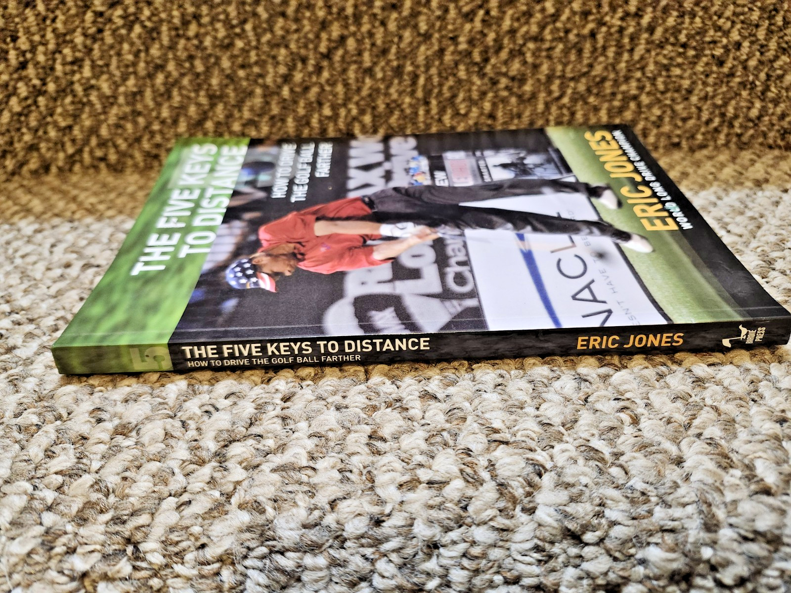 Eric Jones Five Keys To Distance Dvd Book Golf Instruction Silver Course