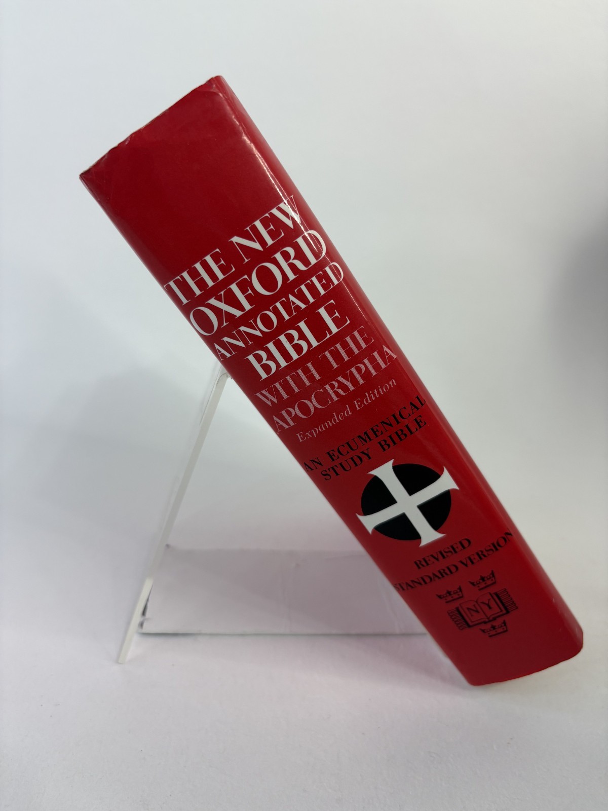 The New Oxford Annotated Bible with the Apocrypha RED CLOTH by Herbert Hardcover