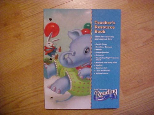 TEACHER’S RESOURCE BOOK (SCOTT FORESMAN READING, GRADE 1) By Peter Afflerbach